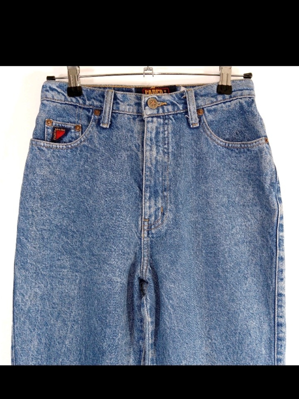 Vtg Faded Glory Classic Light Blue Mom Jeans 90s Size 6
